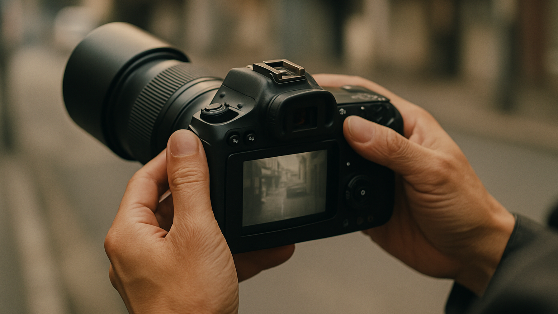 プロが撮影した証拠写真を確認するイメージ