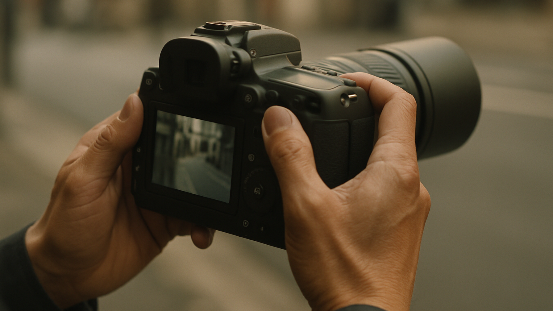 プロが撮影した証拠写真を確認するイメージ
