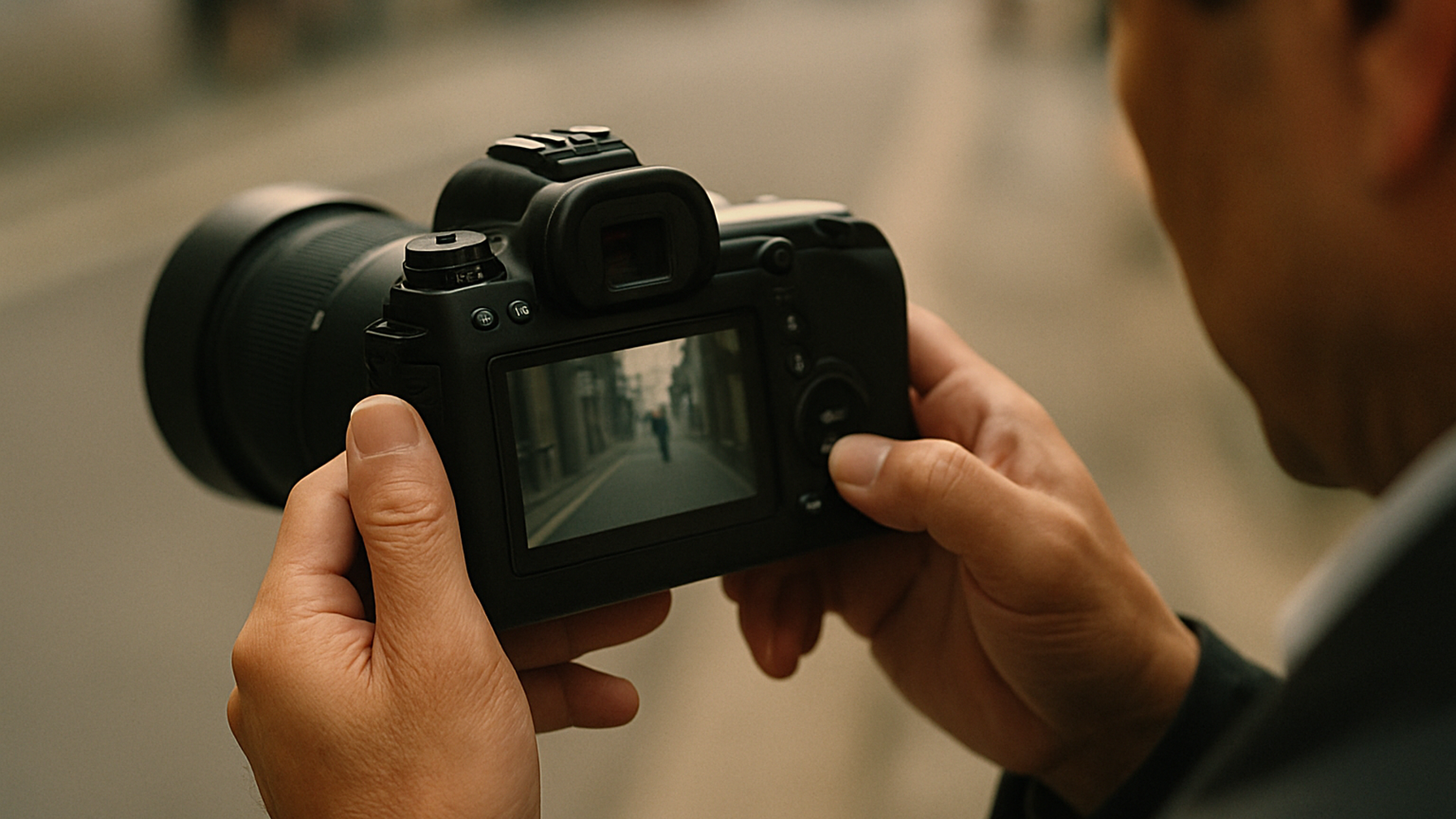 プロが撮影した証拠写真を確認するイメージ