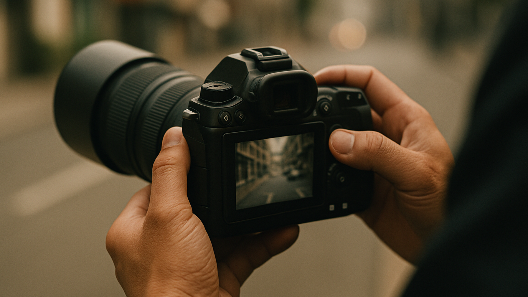 プロが撮影した証拠写真を確認するイメージ