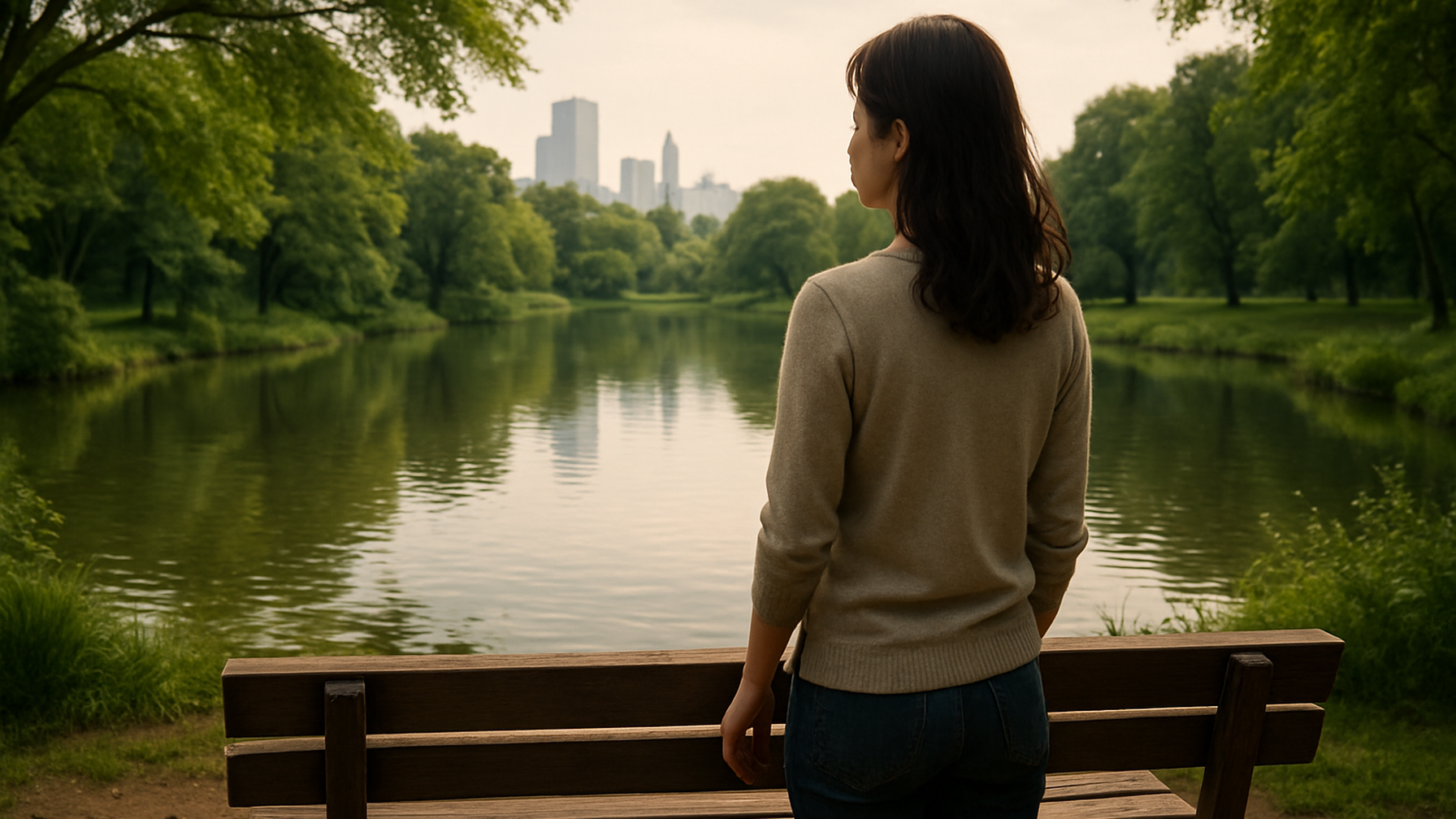 清瀬市で浮気調査を考える女性の姿