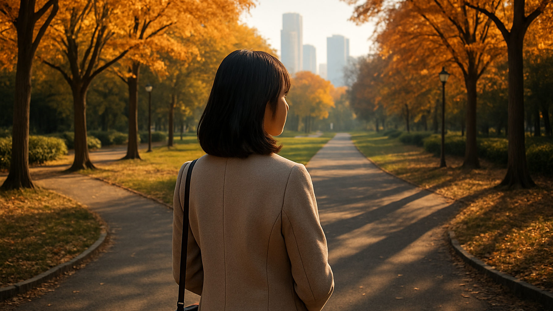 浮気調査の費用について考える女性のシルエット