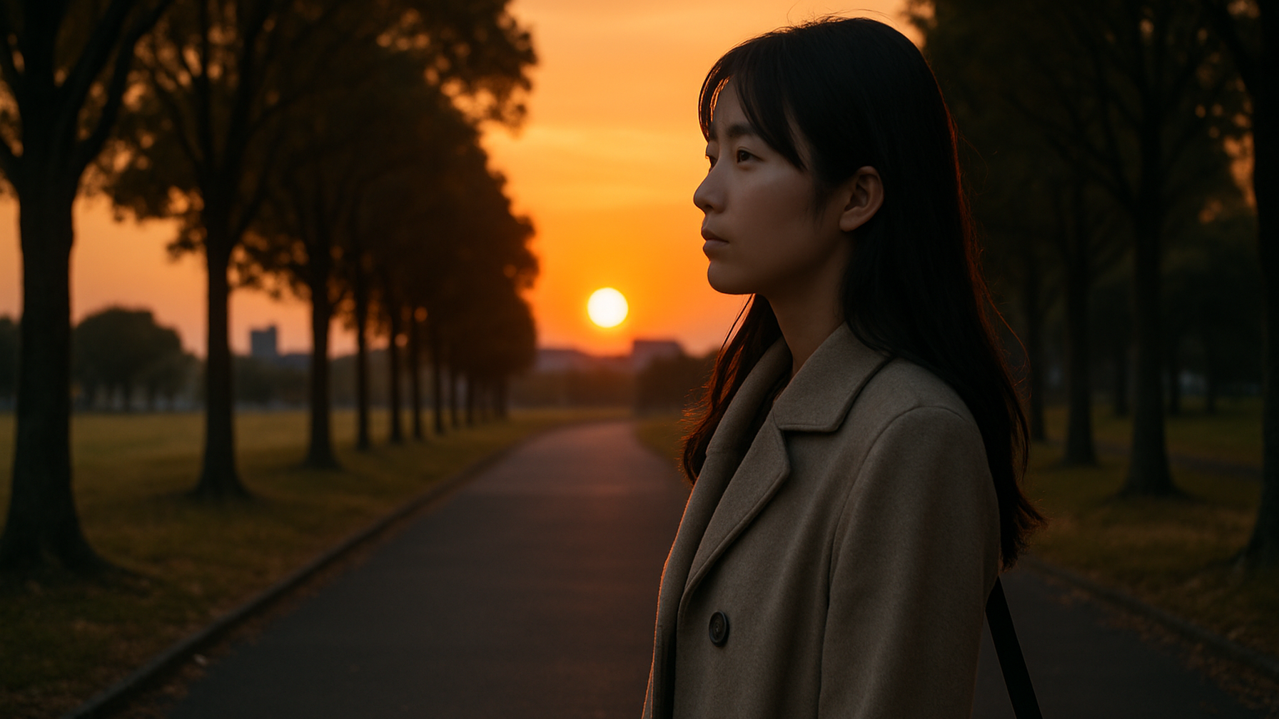 木更津市の浮気調査を考える女性の決意を感じさせる写真